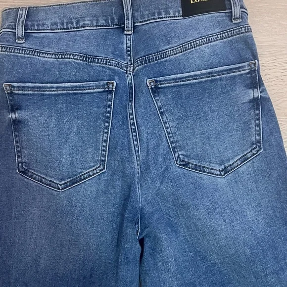 Express Mom High Rise Jeans Size 8 - Picture 10 of 10